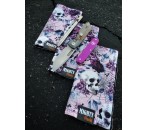 Pink Skulls Mighty Mini with Microfiber Pink Skulls Mighty Mini with Microfiber