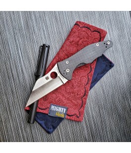 Burgundy Paisley Mighty Mini with Microfiber