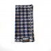 Navy Plaid Mighty Mini with Microfiber