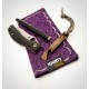 Purple Paisley Mighty Mini with Microfiber